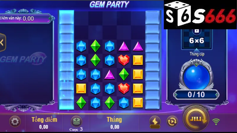 Kinh nghiệm chơi Gem party s666 từ người chơi thành công